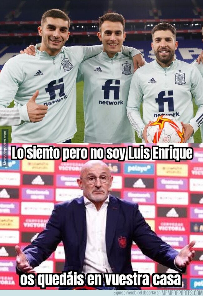 1183988 - Luis de la Fuente no es Luis Enrique