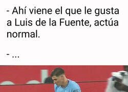 Enlace a Nunca sabes cómo actuar ante el mejor jugador del Mundo, según De la Fuente