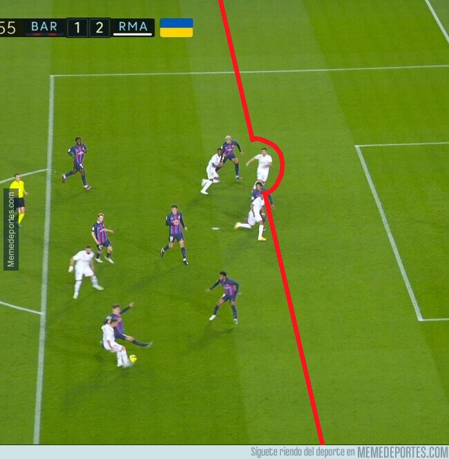 1184158 - ¿Fuera de juego? ¿Dónde?