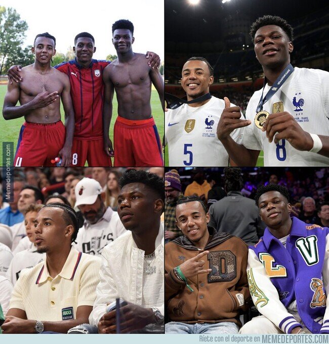 1184318 - Tchouameni es inevitablemente un amigo de Koundé