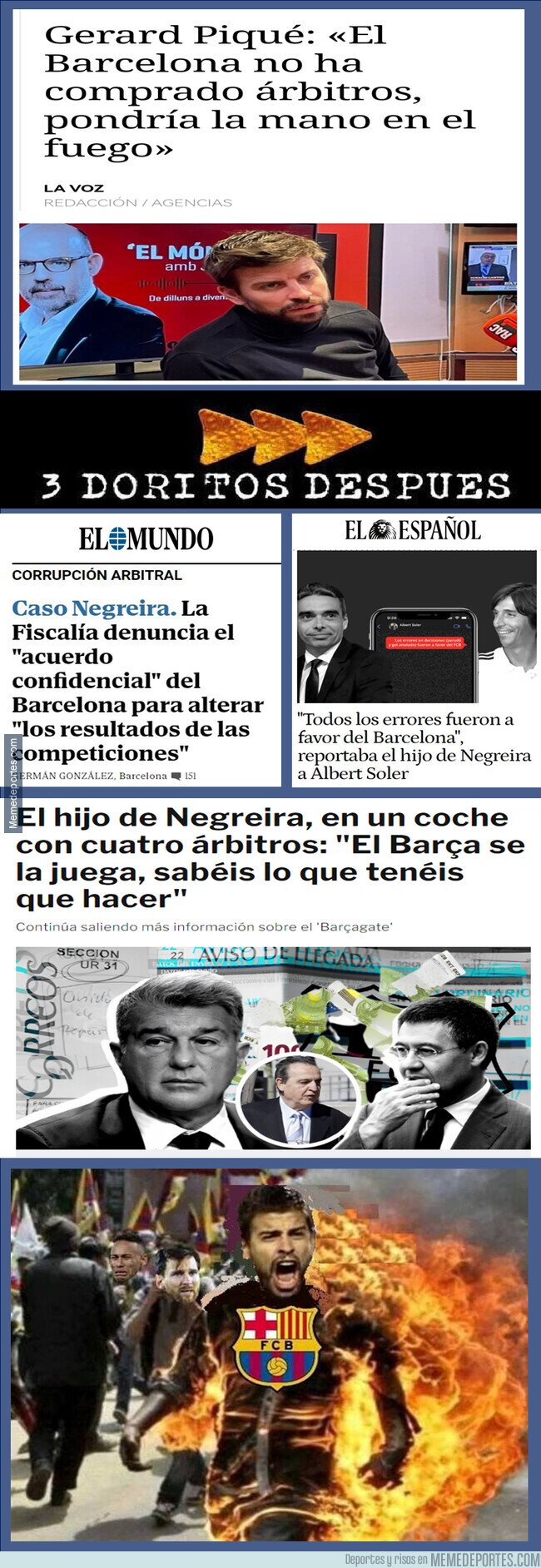 1184351 - No pongas la mano en el fuego, Piqué ...