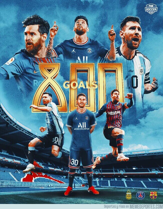 1184437 - Messi llega a los 800 goles