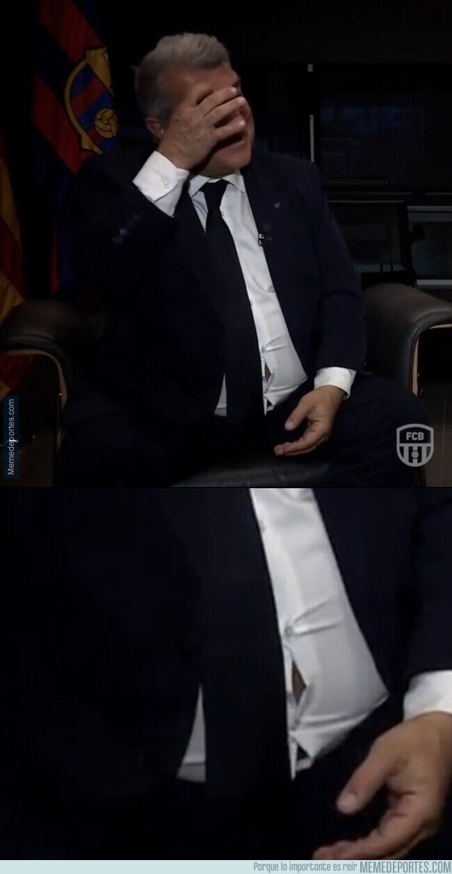 1184554 - Laporta, creo que hay que empezar a bajarle a la dieta.