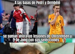 Enlace a El Barça va de lesión en lesión