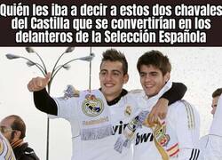 Enlace a De delanteros del Castilla a la Selección