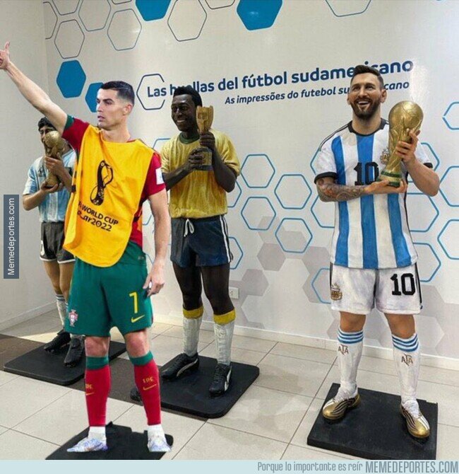 1184846 - Las leyendas del Mundial ya tienen su figura de cera