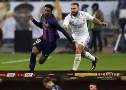 Enlace a Carvajal, siempre detras del dorsal.