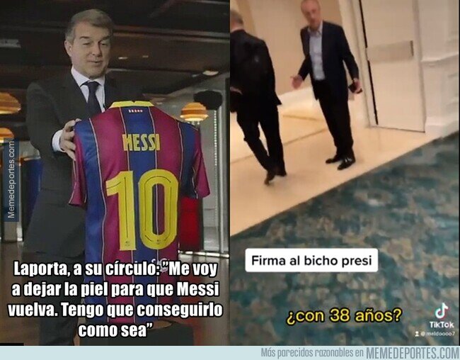 1184906 - No me imagino a Laporta contestando una cosa así