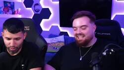 Enlace a Agüero sufre una arritmia en pleno directo con Ibai