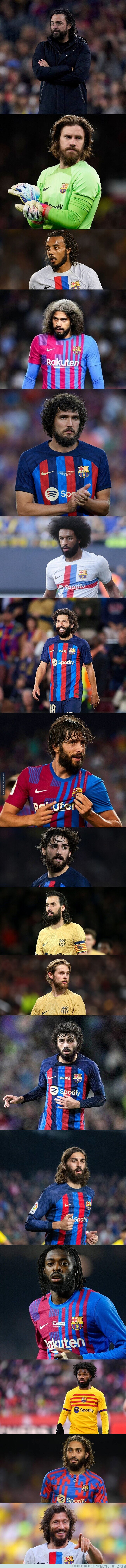 1184925 - Los jugadores del Barça después de un mes de naufragio
