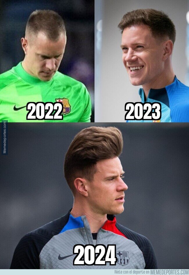 1184954 - Como la peluca de Ter Stegen siga así