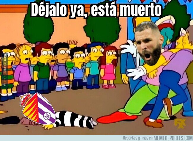 1185078 - Benzema le hizo cosas al Valladolid