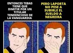 Enlace a El Barcelona pide la dimisión de Tebas