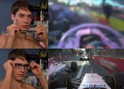 Enlace a Estoy más tenso que compañero de Ocon con coche rosa