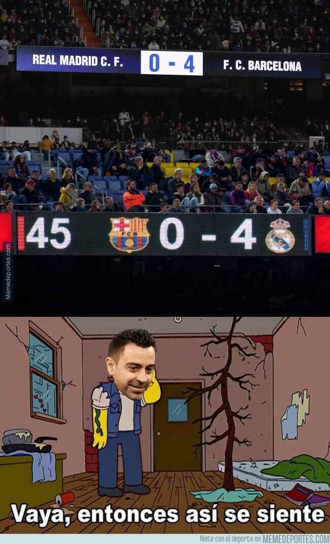 1185334 - A Xavi le devolvieron el 0-4