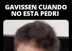 Enlace a Gavissen cuando no está Pedri