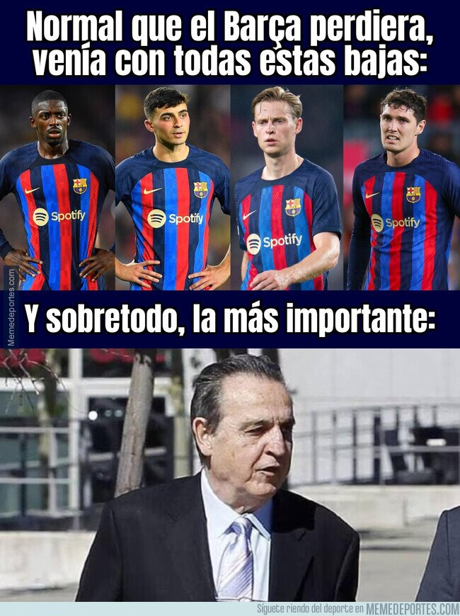 1185411 - Demasiadas bajas importantes