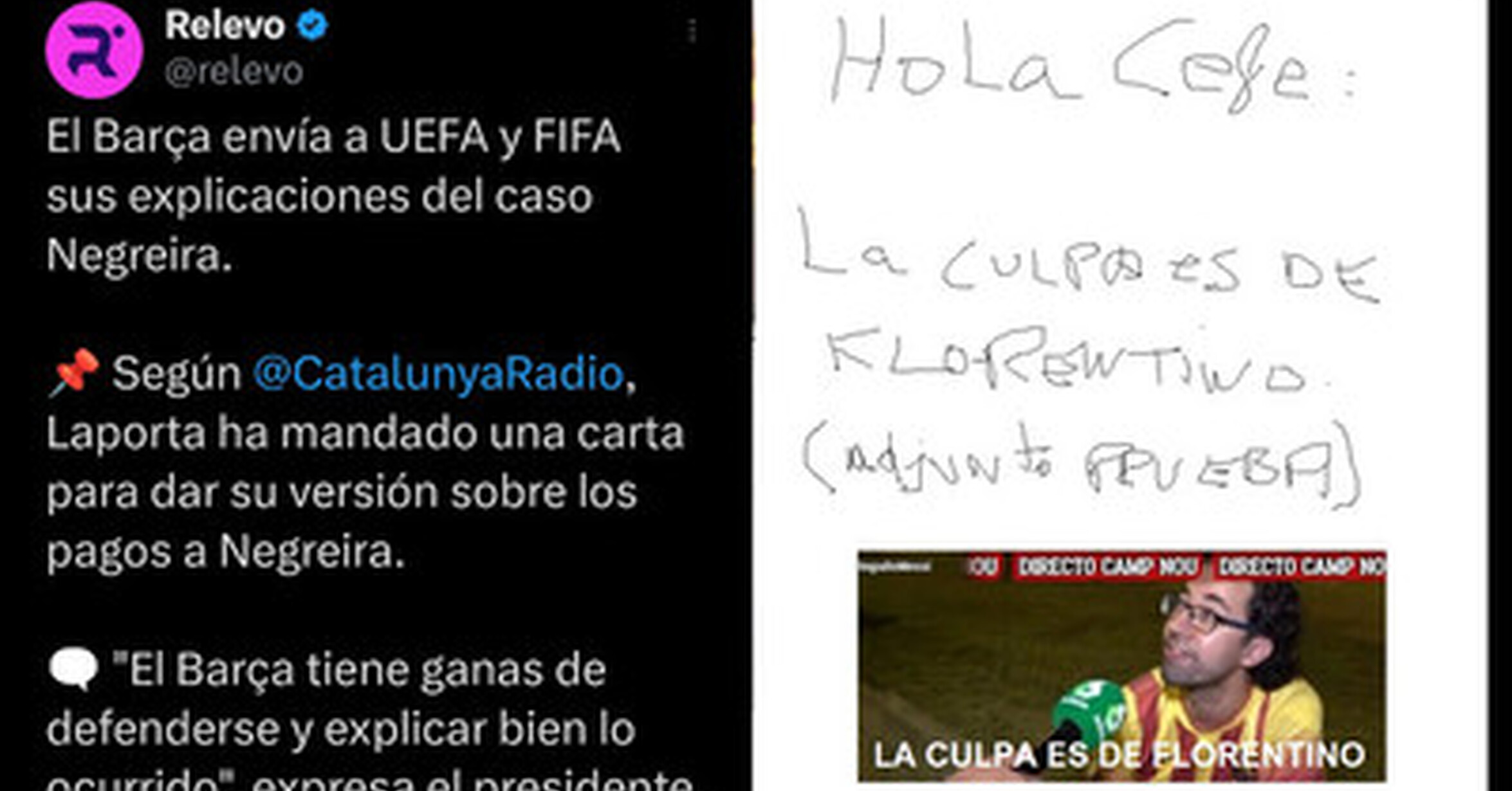 [ MEMEDEPORTES ] Las prueba son eximentes de toda responsabilidad
