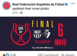 Enlace a La imagen que llegó a subir la Federación en sus redes