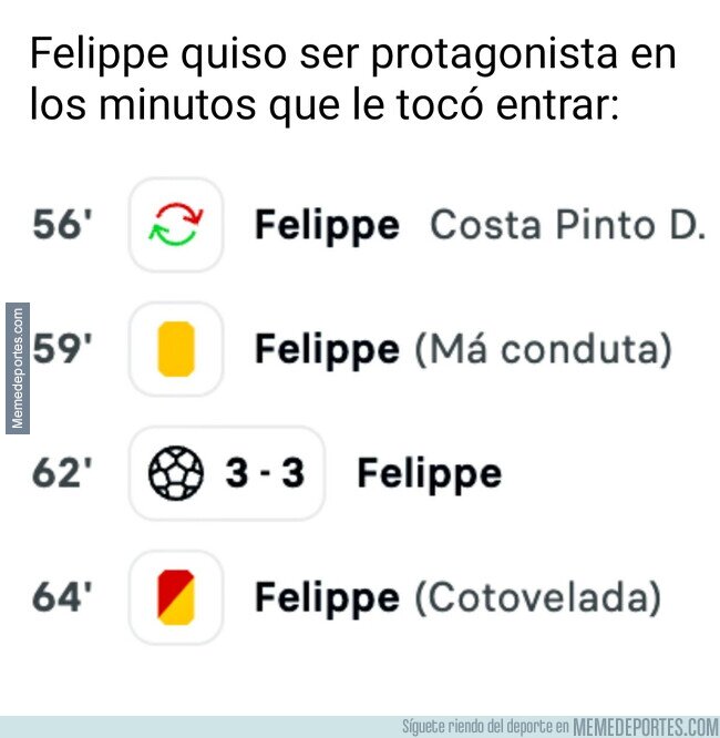 1185695 - Vaya si lo logró el bueno de Felippe...