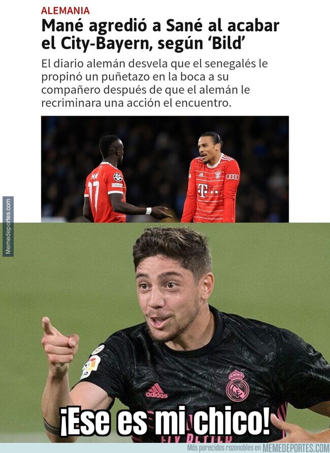 1185805 - Mané se marca un 'Fede' pero con un compañero