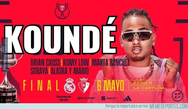 1185848 - Jules Koundé será la única representación del FC Barcelona para la final de la Copa del Rey entre el Ozuna y Real Madrid