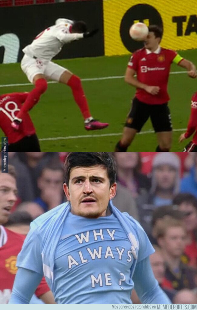 1185936 - El golazo en propia de Maguire para el empate del Sevilla