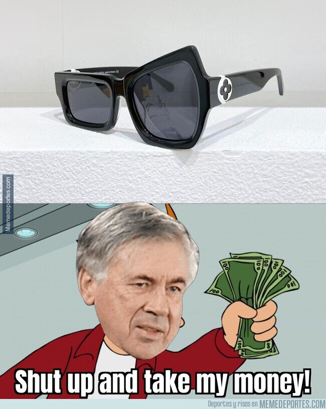 1185939 - Las gafas de Louis Vuitton perfectas para Ancelotti