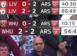 Enlace a Arsenal ha dejado ir 4 puntos teniendo 6 practicamente asegurados