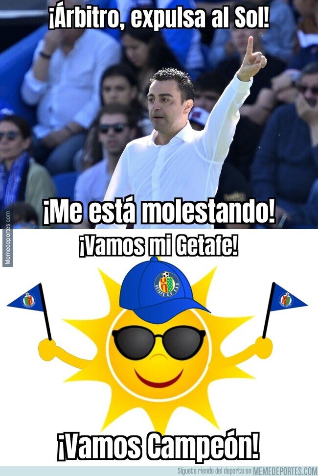 1186095 - El Sol iba con el Getafe según Xavi