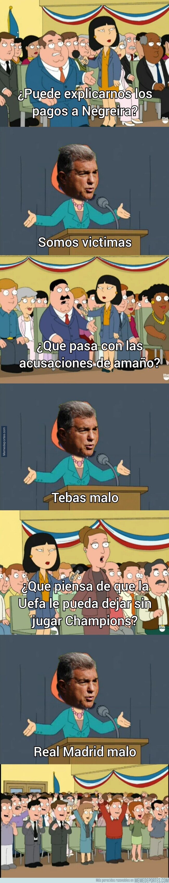 1186143 - Resumen de la rueda de prensa de Laporta (parte 1)