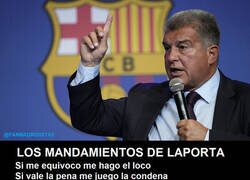 Enlace a Los 10 mandamientos de Laporta