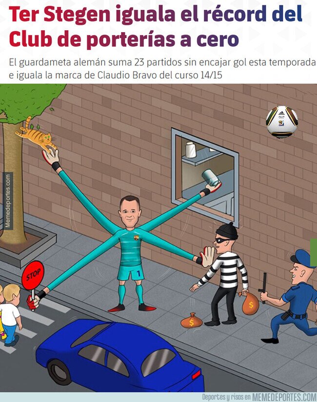 1186595 - Ter Stegen está imparable