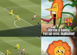Enlace a Culés viviendo el gol del Barça