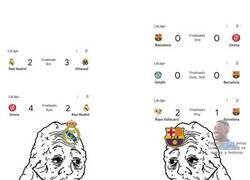 Enlace a La liga en extraño suspenso