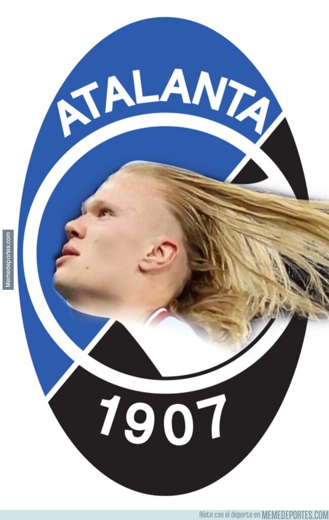 1186957 - ¿El escudo de Atalanta se inspiró en Erling Haaland?
