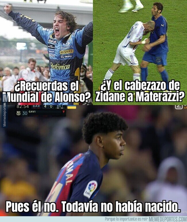 1187017 - Lamine Yamal, nacido en 2007, debuta con el Barça