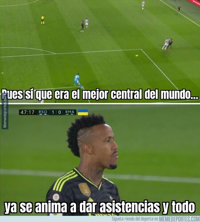 1187216 - Militao dejando solo a Kubo