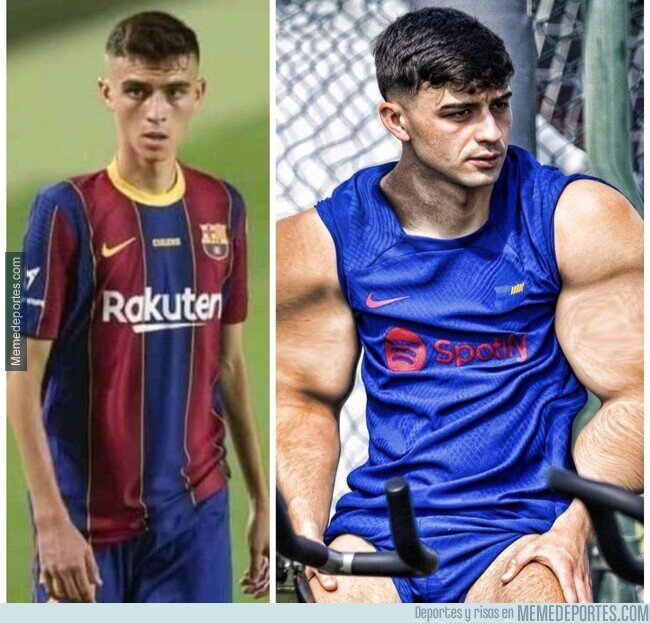 1187321 - La evolución de Pedri