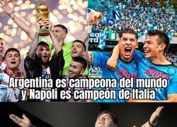 Enlace a Maradona debe estar orgulloso