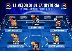 Enlace a El mejor 11 de la historia de LaLiga según ChatGPT