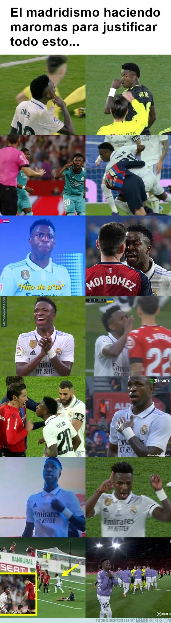 1187586 - Vinicius esta sobre-protegido. Quien no lo quiera ver, es parte del problema.