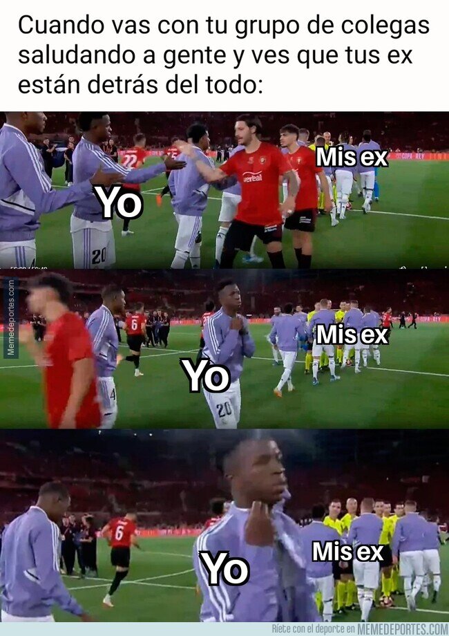 1187596 - Vini no saludó a los árbitros en la Final