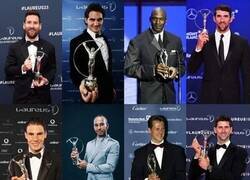 Enlace a Algunos ganadores del Laureus. Solo élites