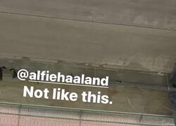 Enlace a La lamentable actitud de Haaland padre en el palco del Bernabéu.
