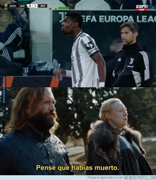 1187924 - Viendo el Sevilla me encontré con Pogba