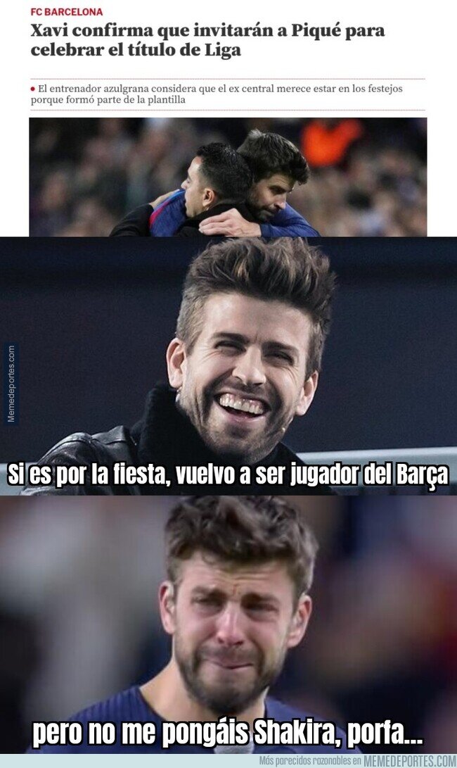 1188041 - Piqué estará en los festejos de LaLiga