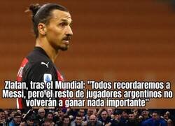 Enlace a Zlatan volvió a abrir la boca de más