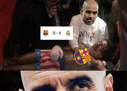 Enlace a Guardiola se tomó su venganza personal como culé