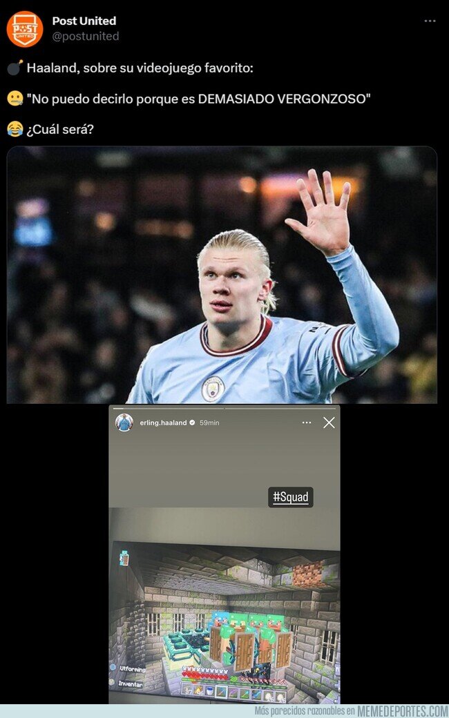 1188697 - El videojuego favorito de Haaland
